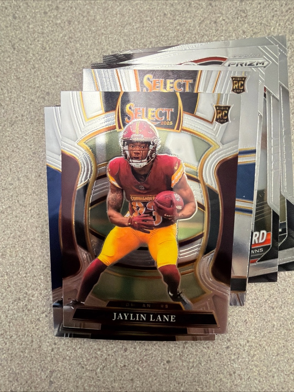 4 Rookie cards Football Trading Cards